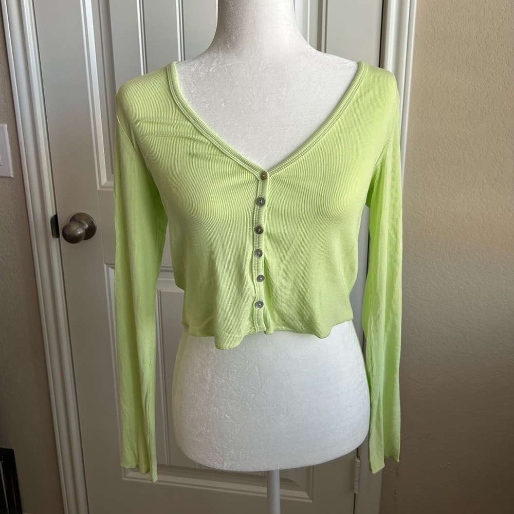 Princess Polly Cropped Cardigan Top